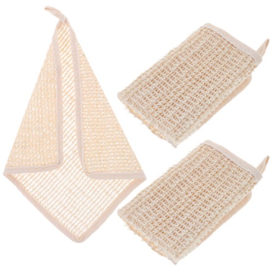 3 Pieces Ramie Cleaning Towels